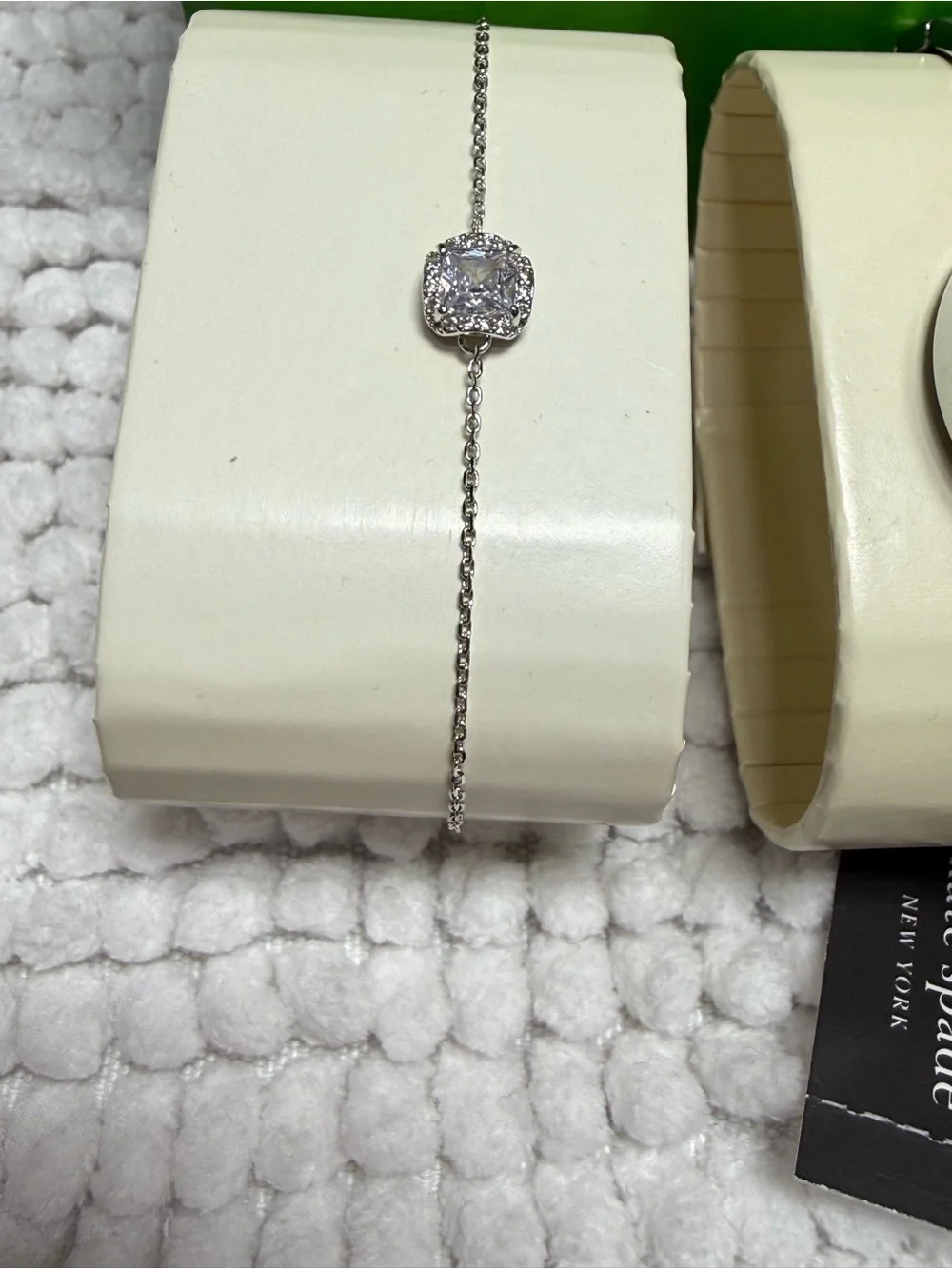 Kate Spade NY Metro Three-Hand Quartz Bracelet Watch & Crystal Bracelet Set NWT